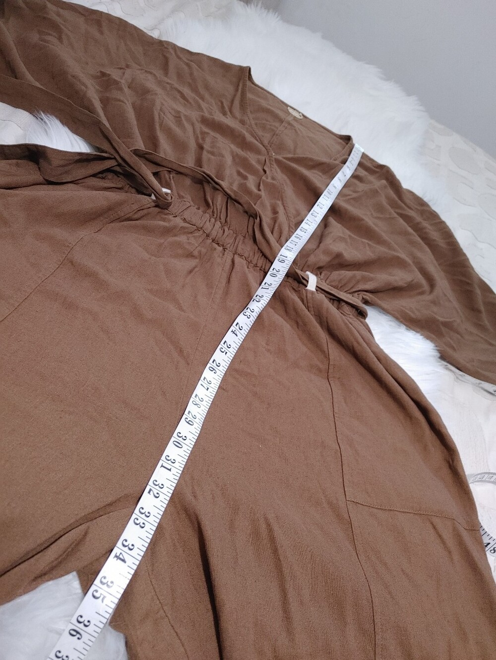 Free People Khai Brown Jumpsuit Size M - Picture 12 of 13